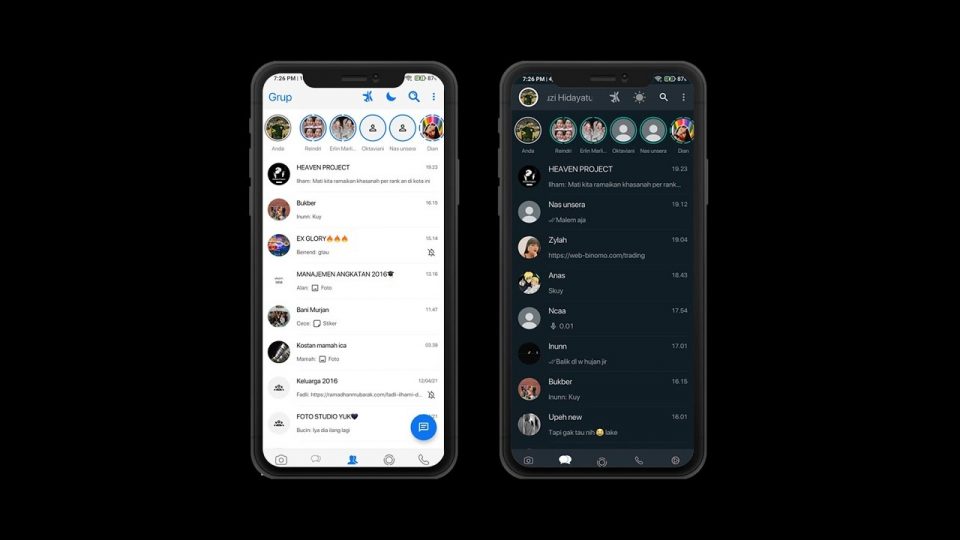 Whatsapp aero