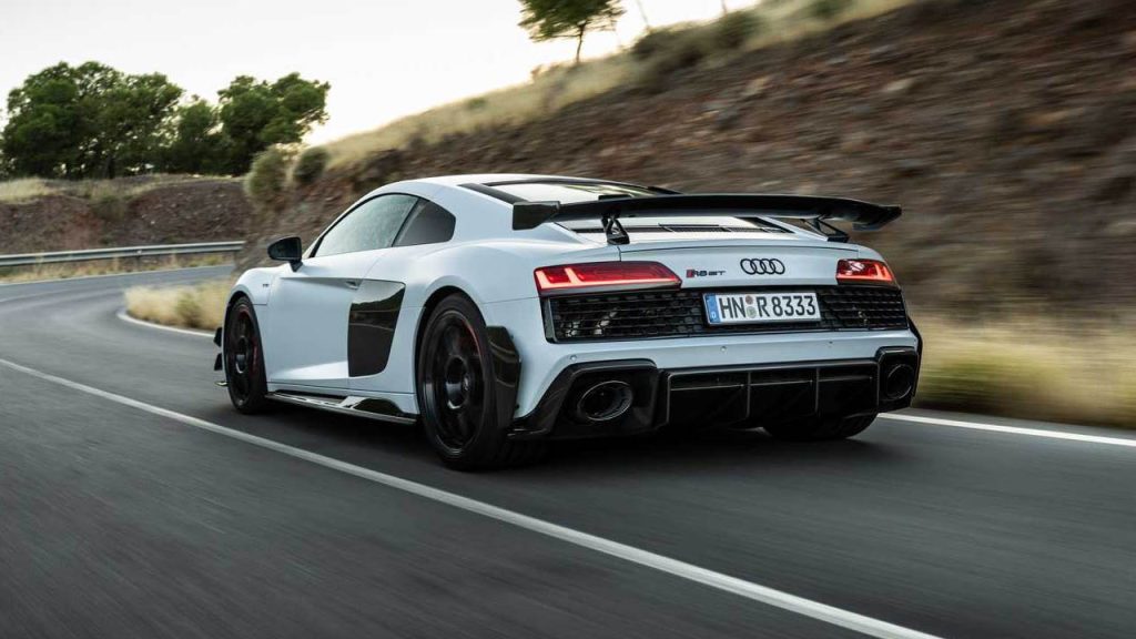 2023 Audi R8 Tanıtıldı: İçten Yanmalı Motora Sahip Son Audi R8 Audi R8 V10 GT RWD 1024x576 - 2023 Audi R8 Tanıtıldı: İçten Yanmalı Motora Sahip Son Audi R8