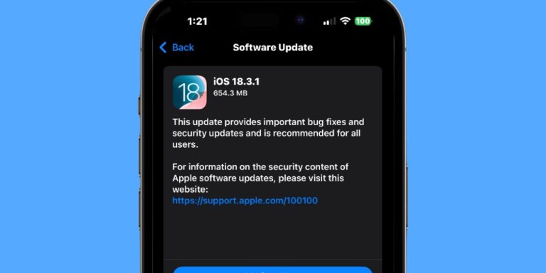 iOS 18.3.1