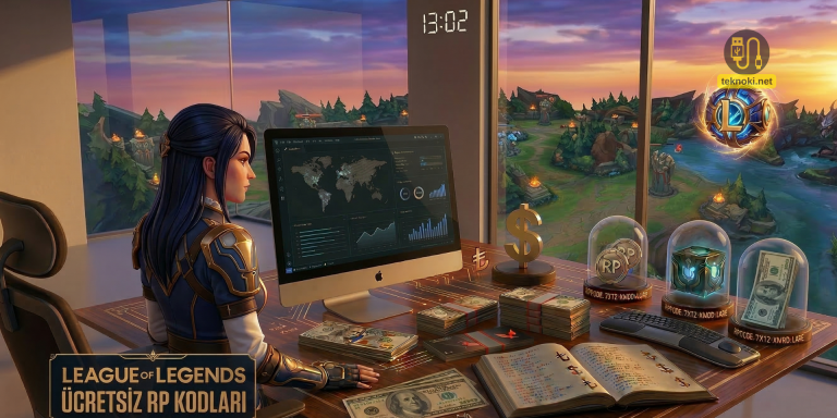 lol &uuml;cretsiz rp kodları league of legends